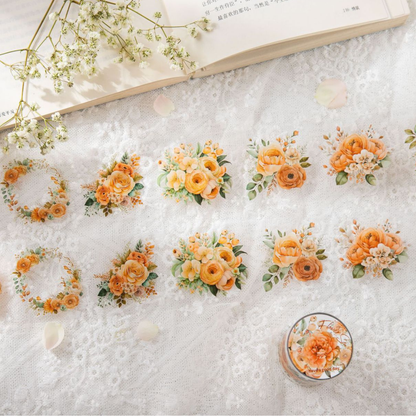 Sea of Flowers - PET Sticker Tape