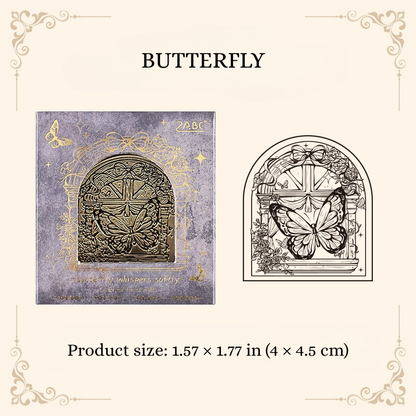 Celestial Forest Decorative Metal Clip - Page Clip