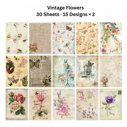 Echoes of the Archive – Background Paper Set, 30 Sheets
