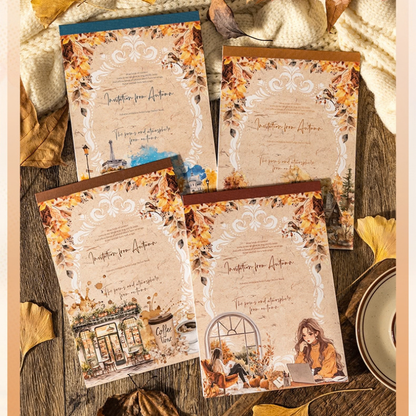 Invitation to Autumn PET & Washi Sticker Book