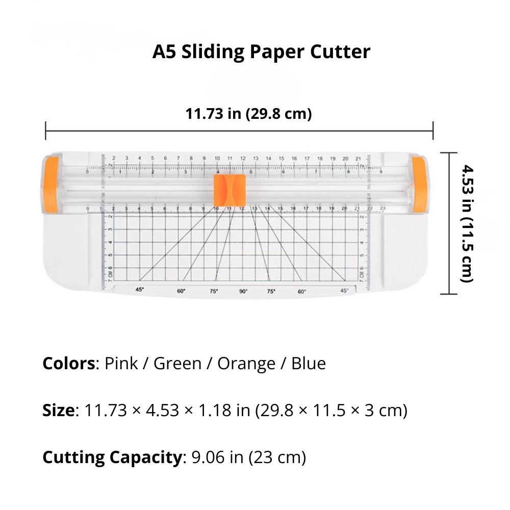 A5 Sliding Paper Cutter