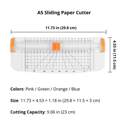 A5 Sliding Paper Cutter