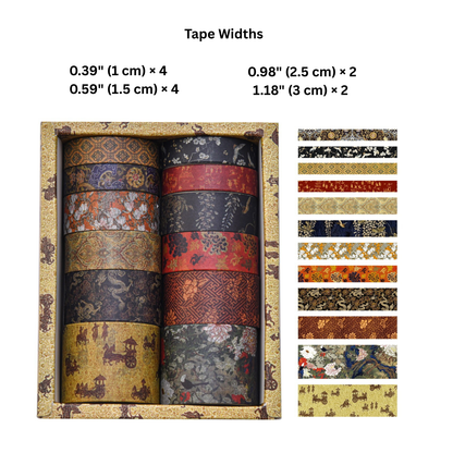Beautiful Landscapes Washi Tape Set - 12 rolls