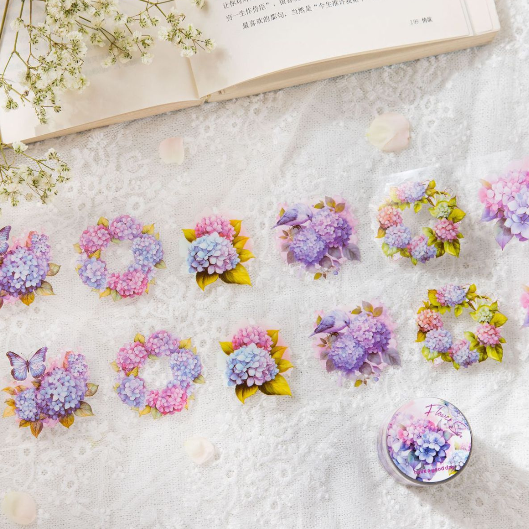 Sea of Flowers - PET Sticker Tape