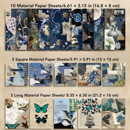 Cosmic Reverie Craft Kit - Vintage Scrapbooking Kit/Gift Kit