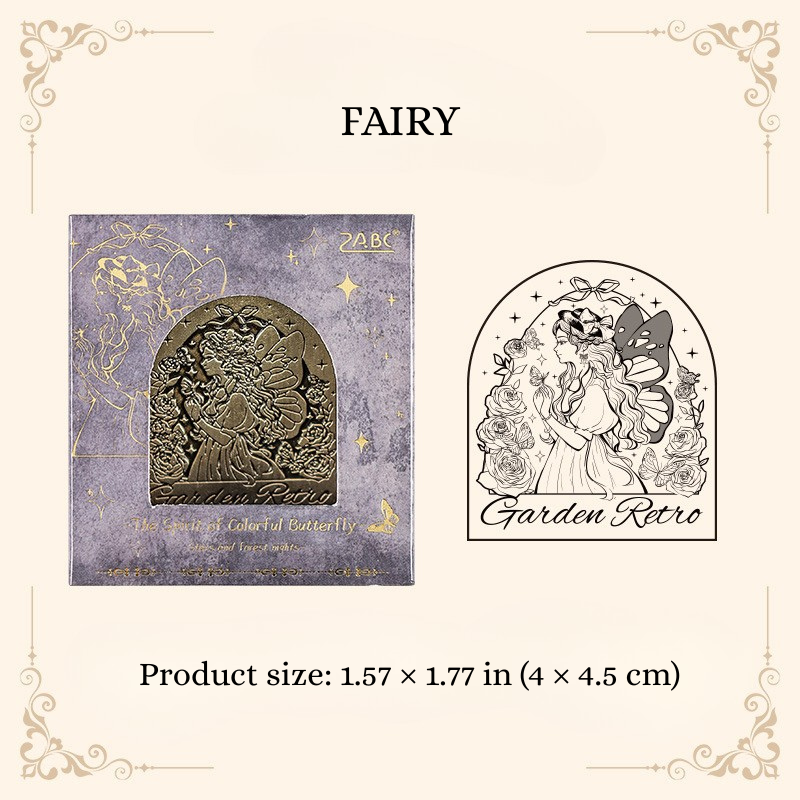 Celestial Forest Decorative Metal Clip - Page Clip