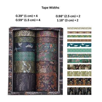 Beautiful Landscapes Washi Tape Set - 12 rolls