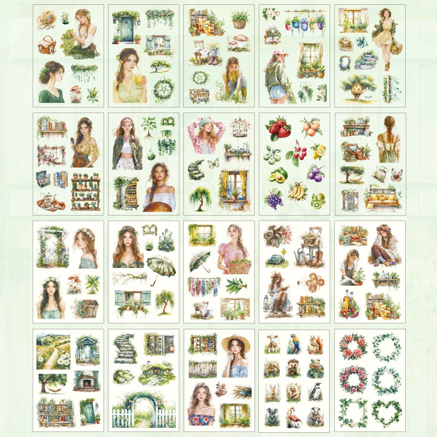 Listening Meadow - Sticker Book