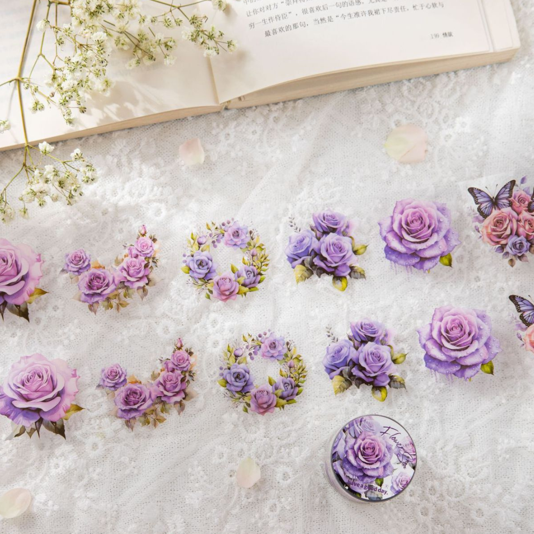 Sea of Flowers - PET Sticker Tape