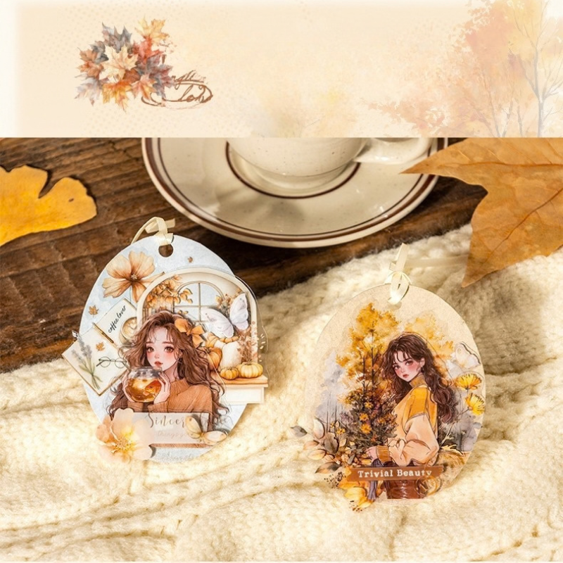 Invitation to Autumn PET & Washi Sticker Book