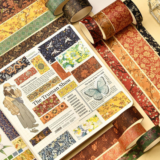 Beautiful Landscapes Washi Tape Set - 12 rolls