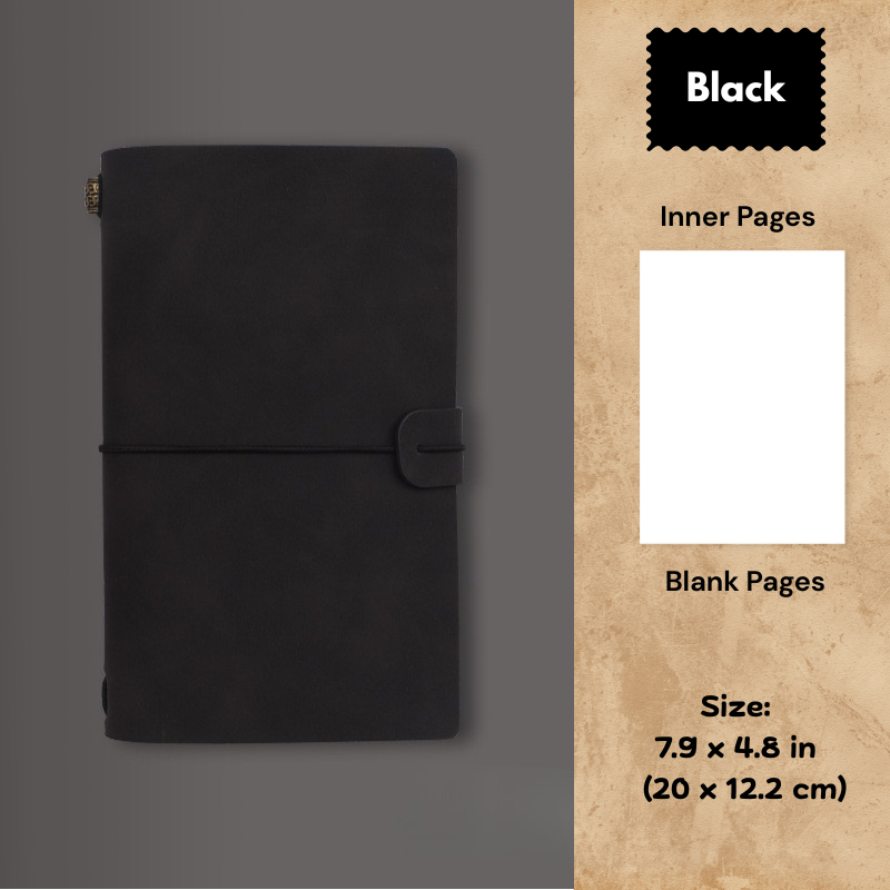 My Vintage Notebook - Slim Retro Journal