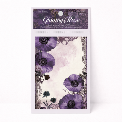 Gloomy Rose - Background Paper Set