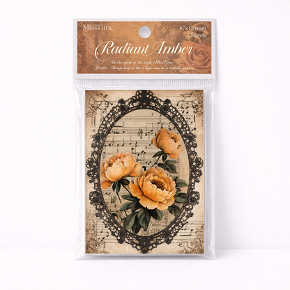 Radiant Amber - Background Paper Set
