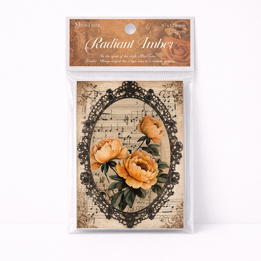 Radiant Amber - Background Paper Set