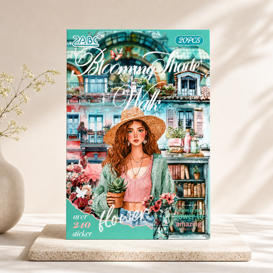Blooming Shade Walk - Sticker Book