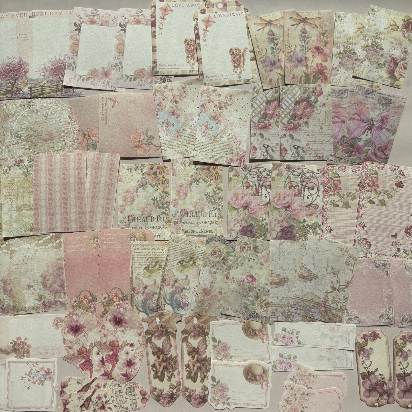 The Sweet Garden - Ephemera Pack - Secret Garden Series