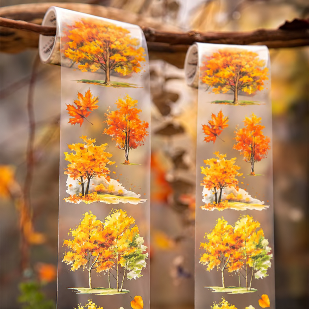 Autumn Maple Forest - PET Tape
