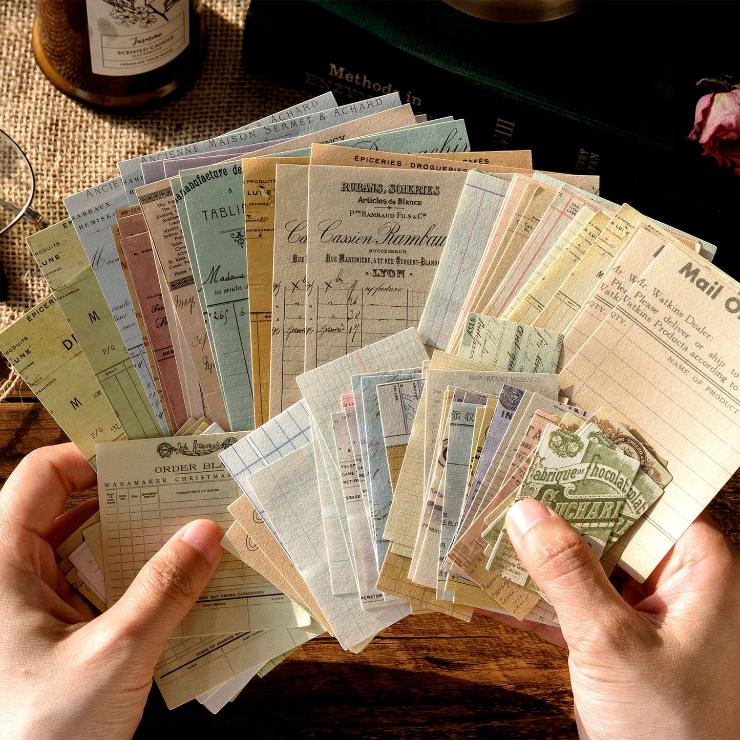 Vintage Receipts Collection - Ephemera Pack