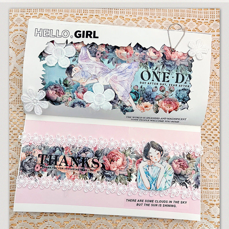 Elegant Floral Collection - PET Tape