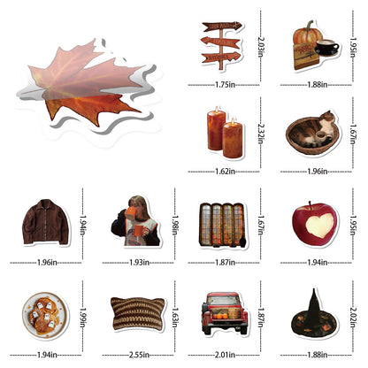 Autumn Cozy Sticker Pack 🍂