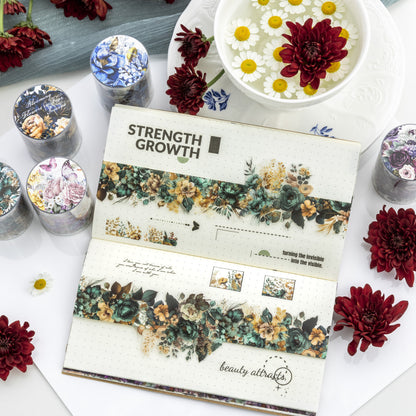 Elegant Floral Collection - PET Tape