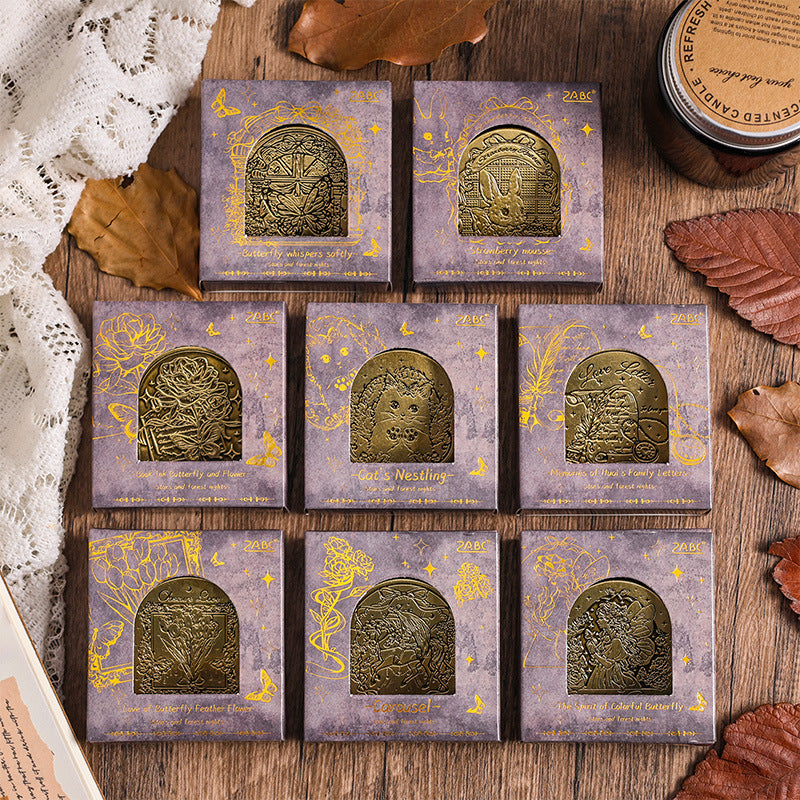 Celestial Forest Decorative Metal Clip - Page Clip
