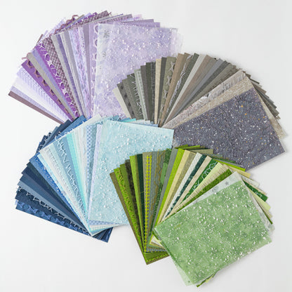 Mesh & Textured Specialty Paper Pack – A5 (5.8 × 8.3 in)