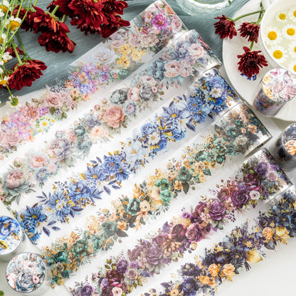 Elegant Floral Collection - PET Tape