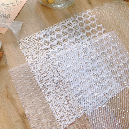 Mesh & Textured Specialty Paper Pack – A5 (5.8 × 8.3 in)