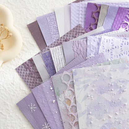 Mesh & Textured Specialty Paper Pack – A5 (5.8 × 8.3 in)