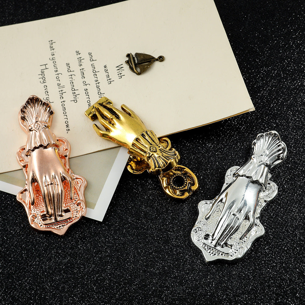 Hand Clip – Vintage Alloy Page Clip