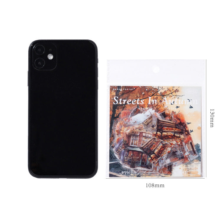 Autumn Life Series PET Sticker Pack