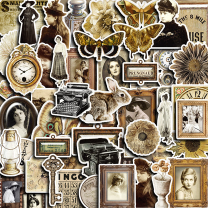 Sepia Dreams Stickers
