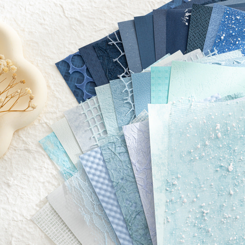 Mesh & Textured Specialty Paper Pack – A5 (5.8 × 8.3 in)