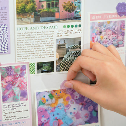 Pastel Wax Seal Stickers – 18 Pre-Cut Decorative Stickers