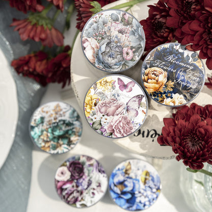 Elegant Floral Collection - PET Tape