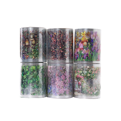 Botanical Branches- Pearlescent PET Sticker Tape