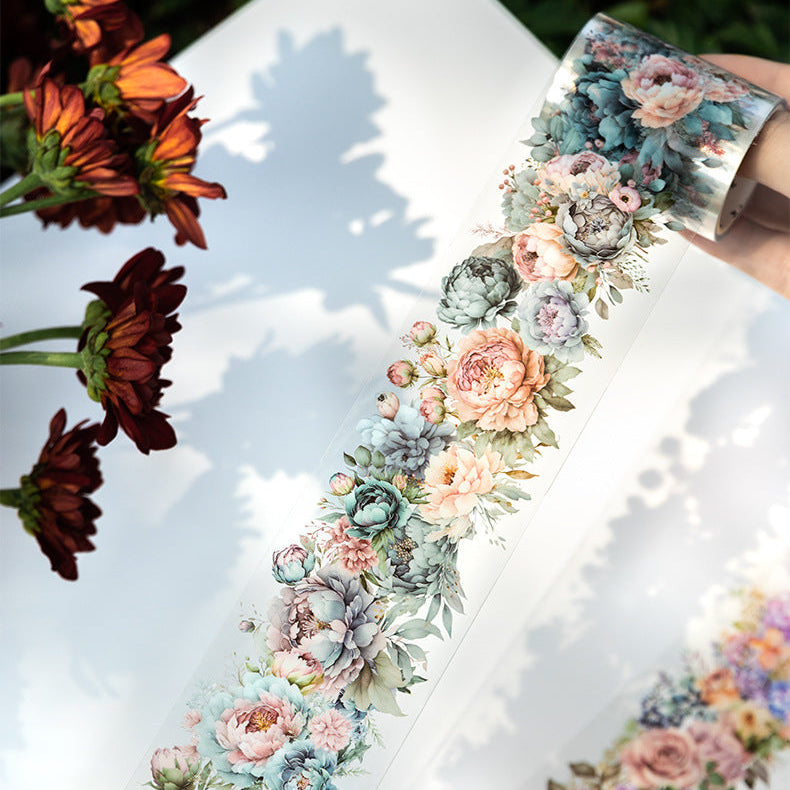 Elegant Floral Collection - PET Tape