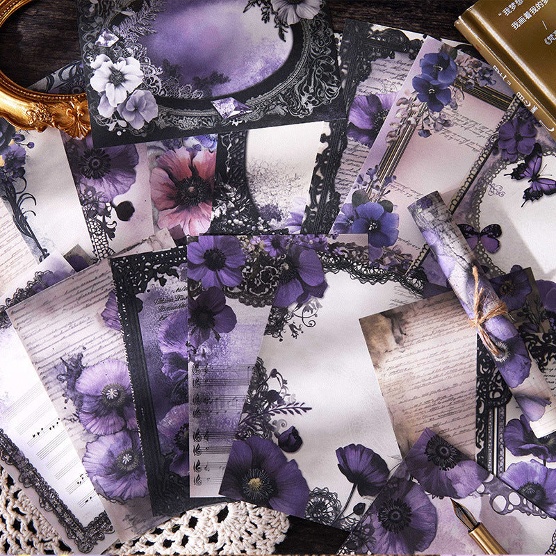 Gloomy Rose - Background Paper Set