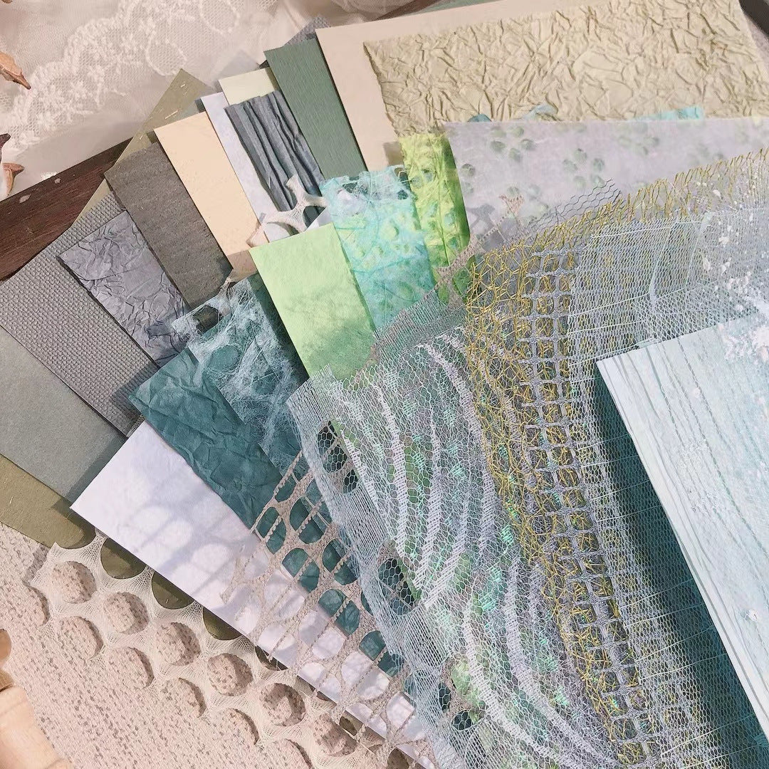 Mesh & Textured Specialty Paper Pack – A5 (5.8 × 8.3 in)