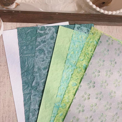 Mesh & Textured Specialty Paper Pack – A5 (5.8 × 8.3 in)