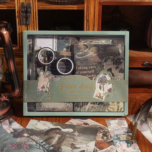Emerald Garden Craft Kit - Vintage Scrapbooking Kit/Gift Kit