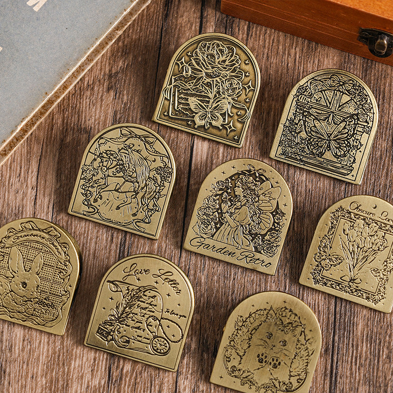 Celestial Forest Decorative Metal Clip - Page Clip
