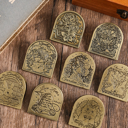 Celestial Forest Decorative Metal Clip - Page Clip