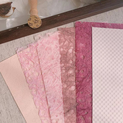 Mesh & Textured Specialty Paper Pack – A5 (5.8 × 8.3 in)