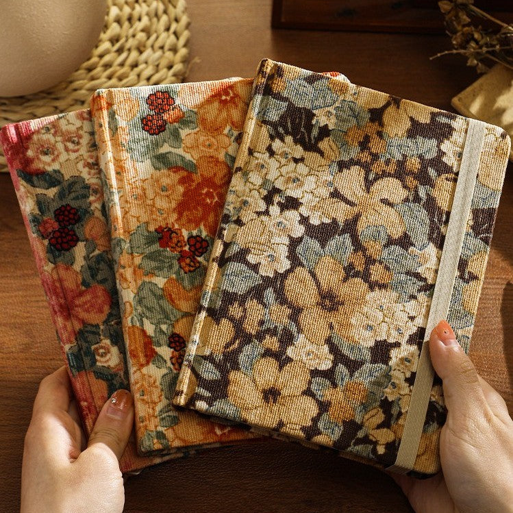 Romantic Floral Diary - A5 Retro Journal