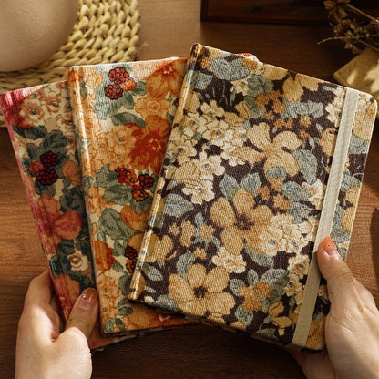 Romantic Floral Diary - A5 Retro Journal
