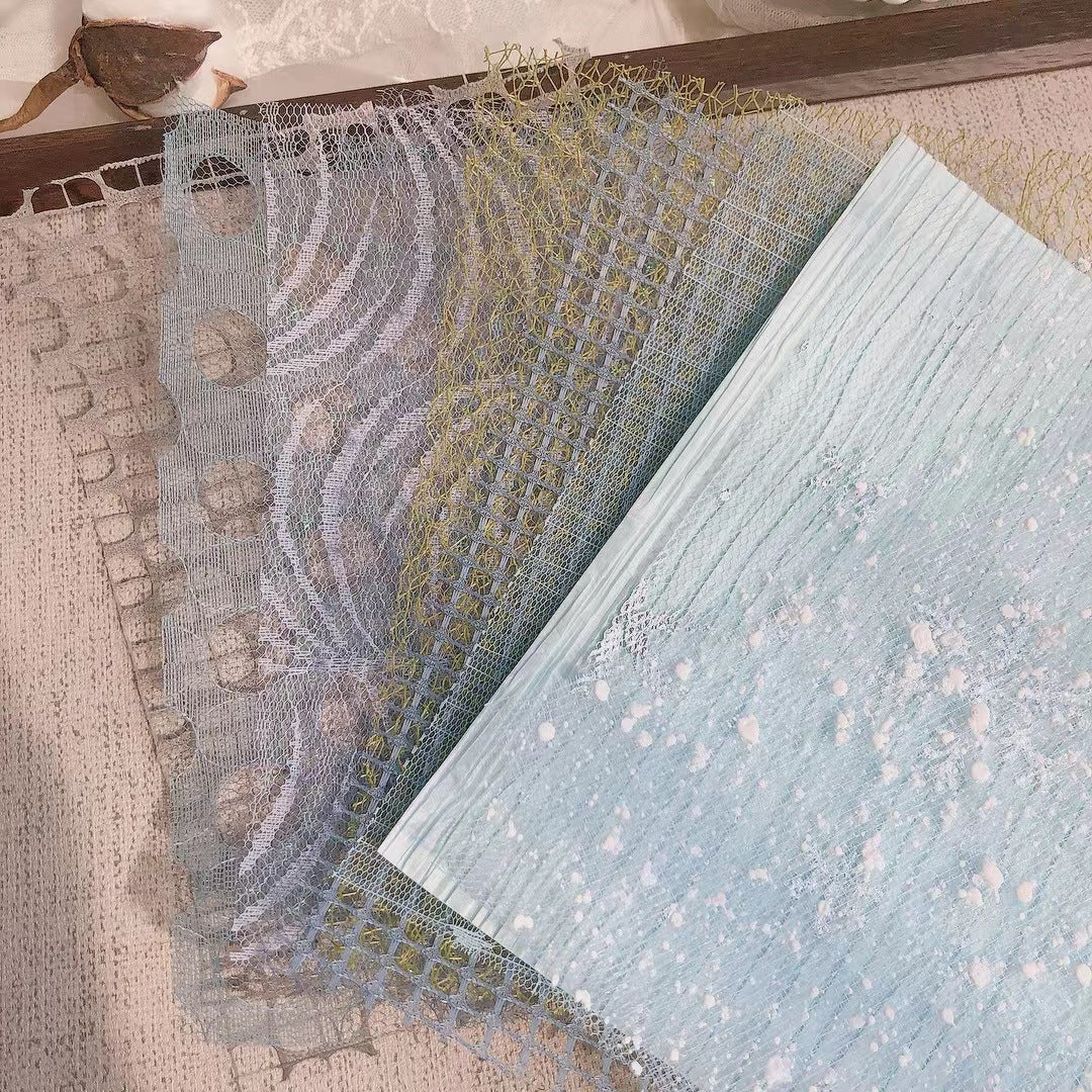 Mesh & Textured Specialty Paper Pack – A5 (5.8 × 8.3 in)