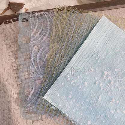 Mesh & Textured Specialty Paper Pack – A5 (5.8 × 8.3 in)